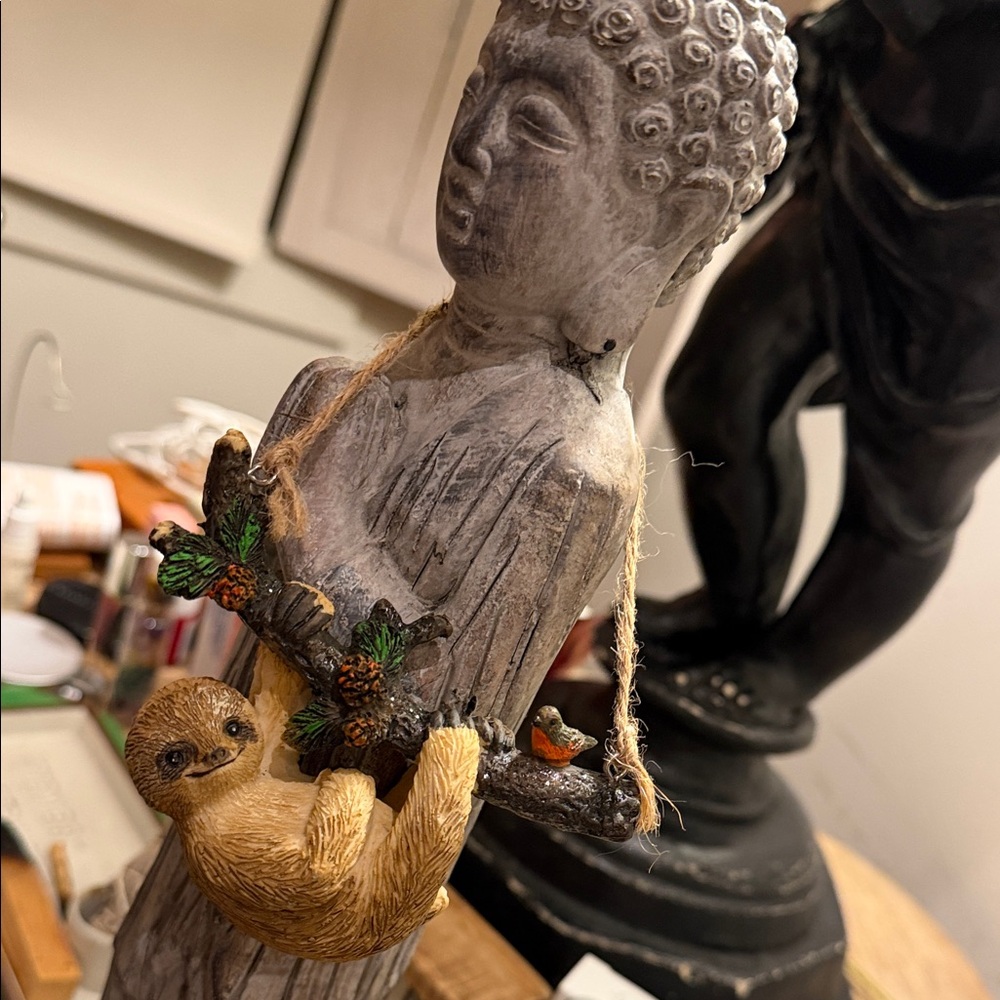 Adorable Sloth Ornament with Rope Hanger - Picture 8 of 9